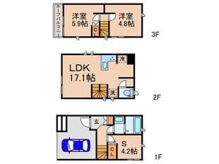 Kolet落合南長崎#06の物件間取画像